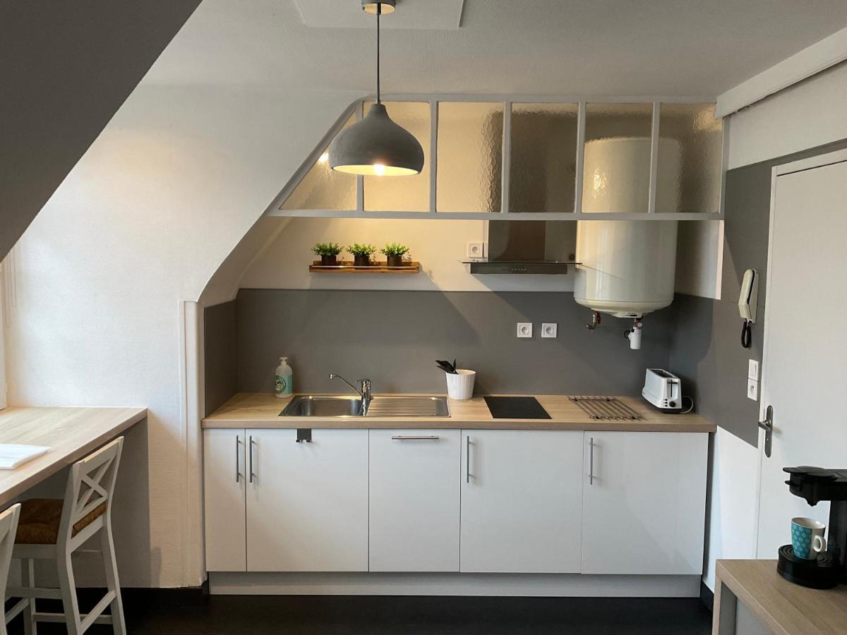 Appartement Cosy Bord De Mer Port-en-Bessin-Huppain Exterior foto