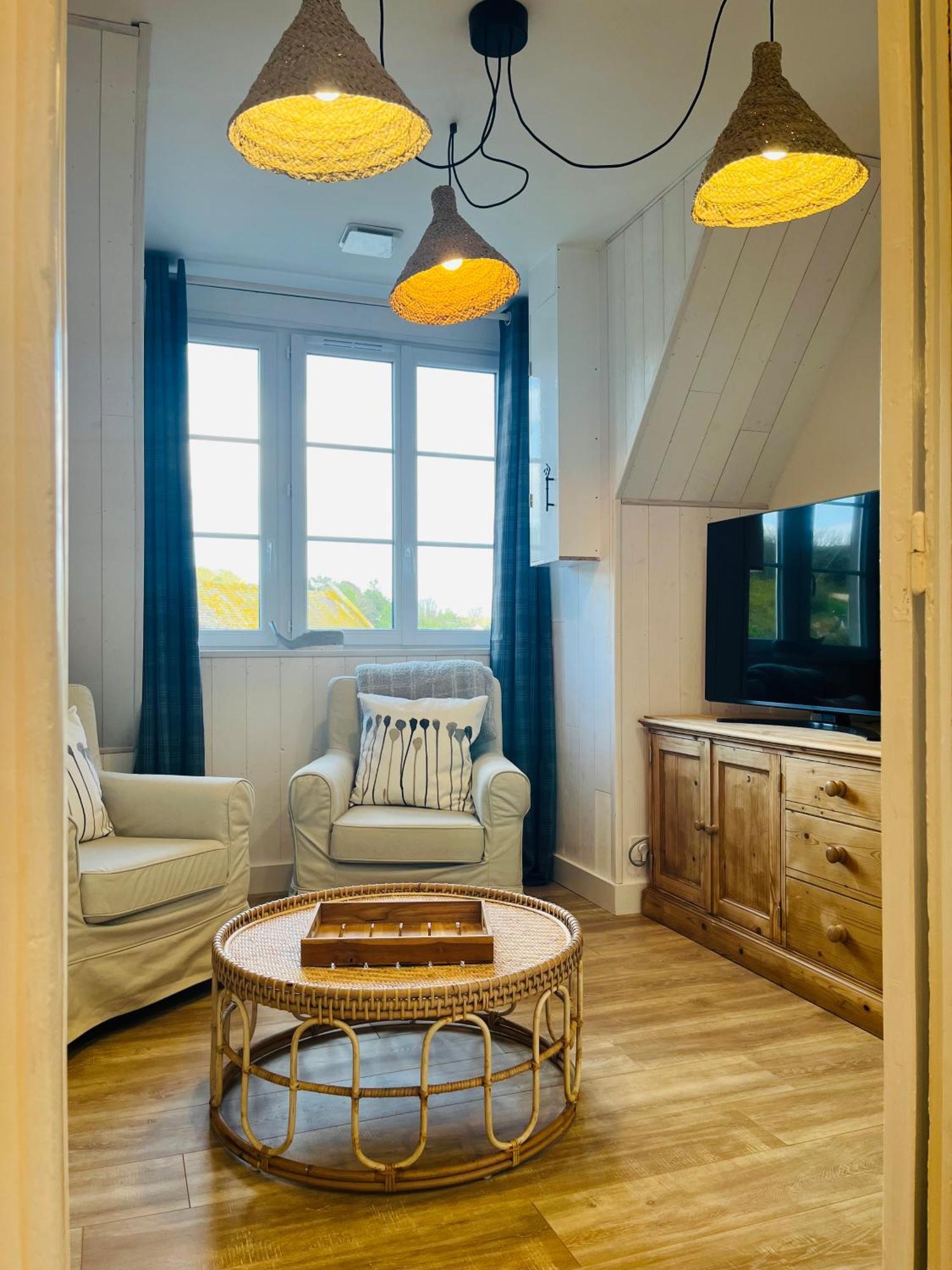 Appartement Cosy Bord De Mer Port-en-Bessin-Huppain Exterior foto