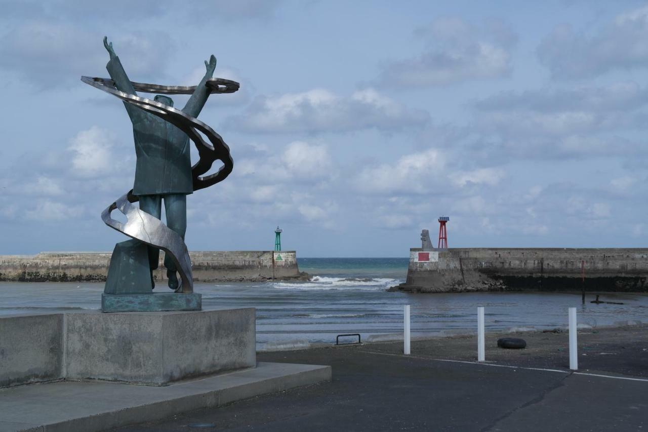 Appartement Cosy Bord De Mer Port-en-Bessin-Huppain Exterior foto