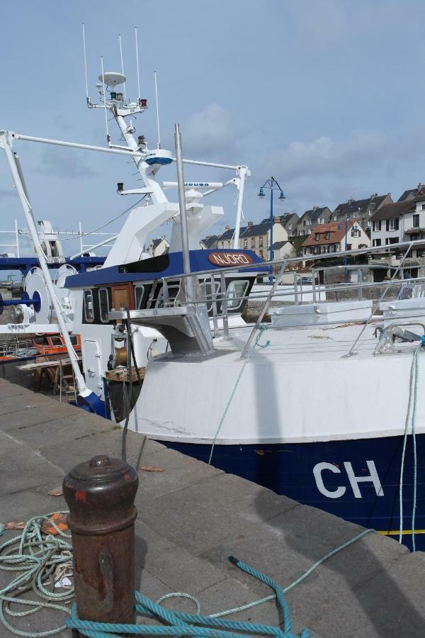 Appartement Cosy Bord De Mer Port-en-Bessin-Huppain Exterior foto