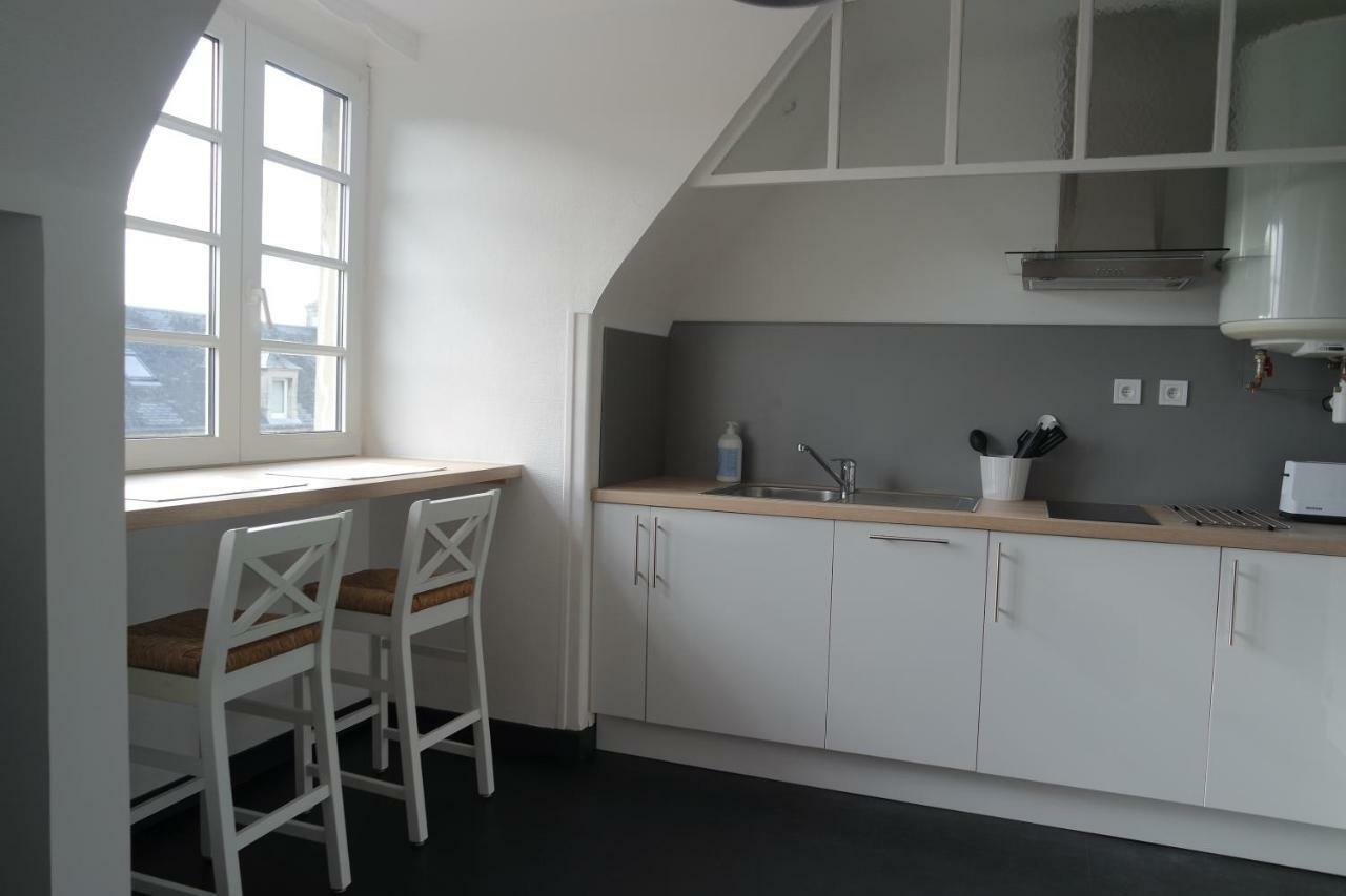 Appartement Cosy Bord De Mer Port-en-Bessin-Huppain Exterior foto