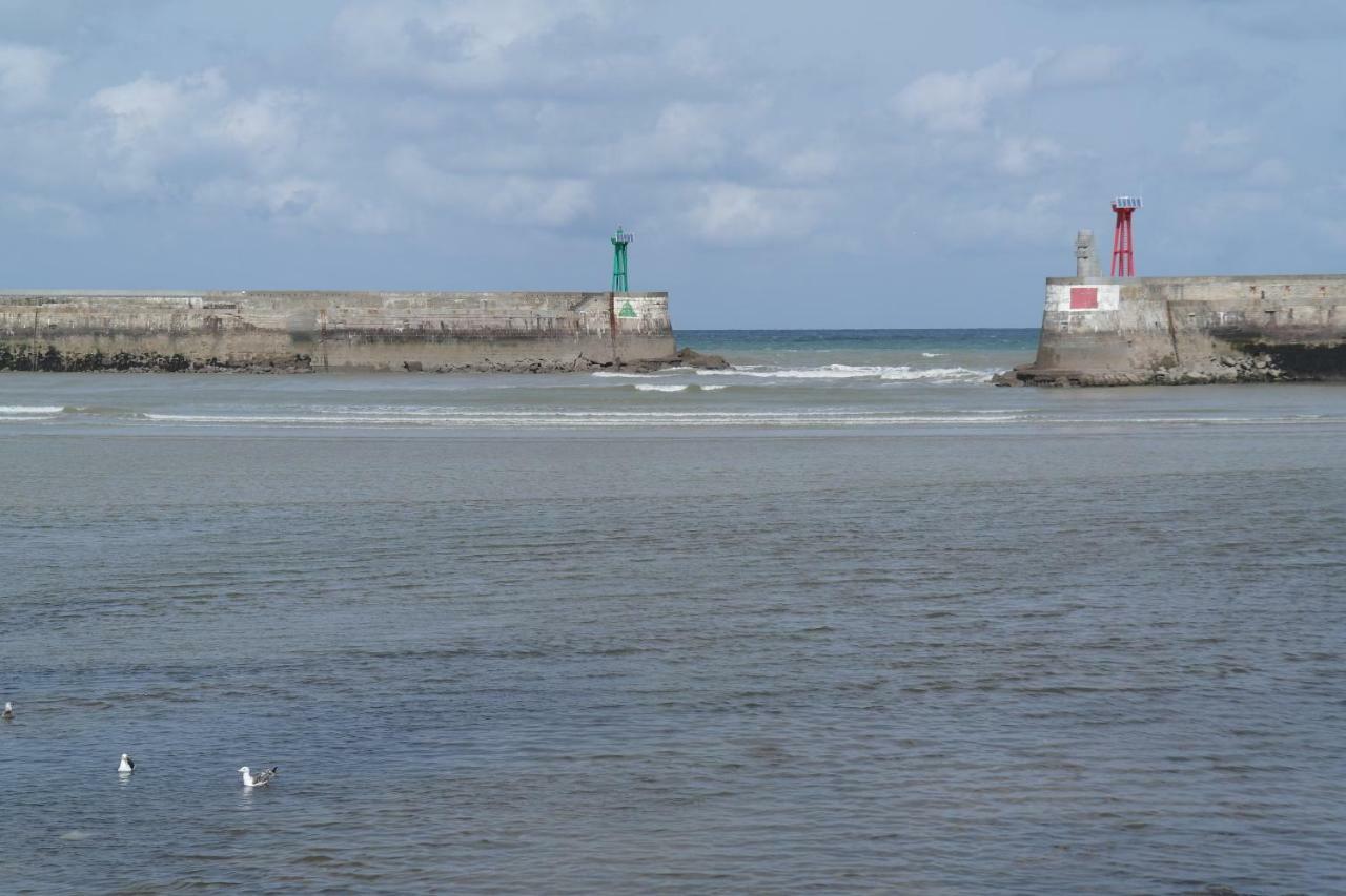 Appartement Cosy Bord De Mer Port-en-Bessin-Huppain Exterior foto